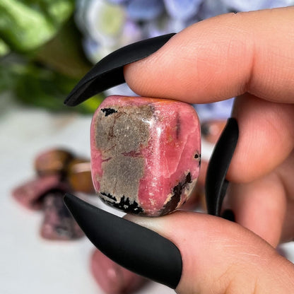 Rhodonite Tumbles