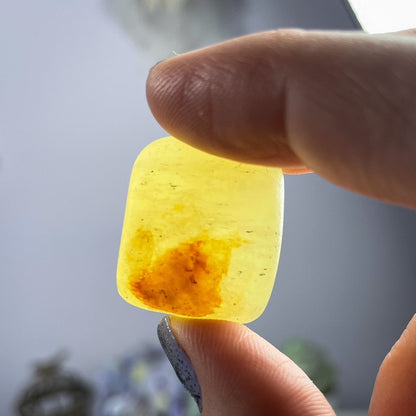 Lemon Calcite Tumbles