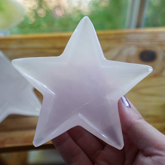 Mangano Calcite Star Dish