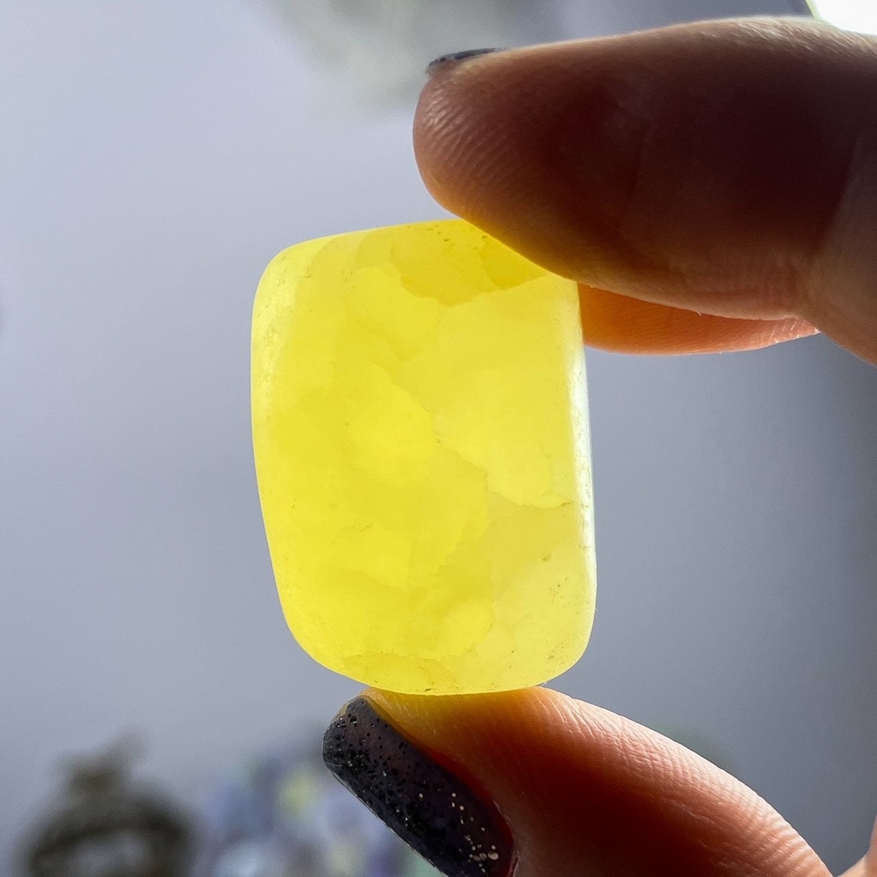 Lemon Calcite Tumbles