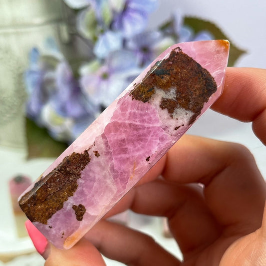 Pink Aragonite Towers