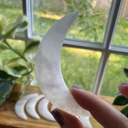 Pink Mangano Calcite Moons