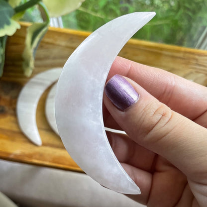 Pink Mangano Calcite Moons