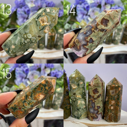 Rainforest Rhyolite Towers