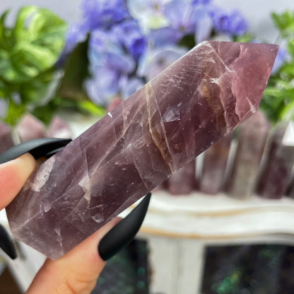 Purple Rose Quartz Towers