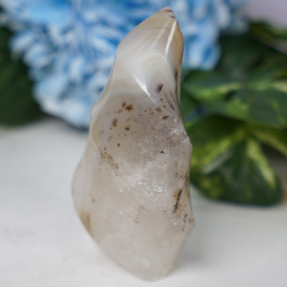 Dendritic Agate Quartz Flame