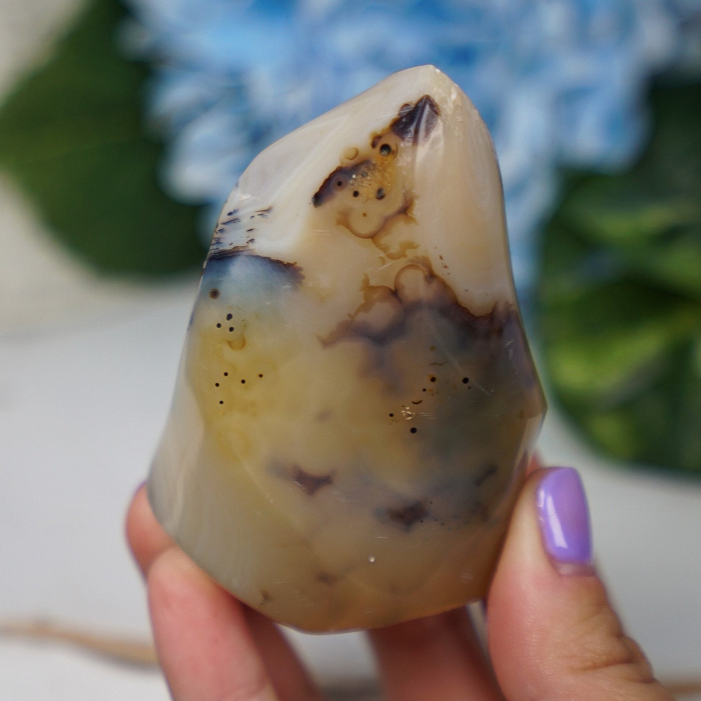 Dendritic Agate Flame