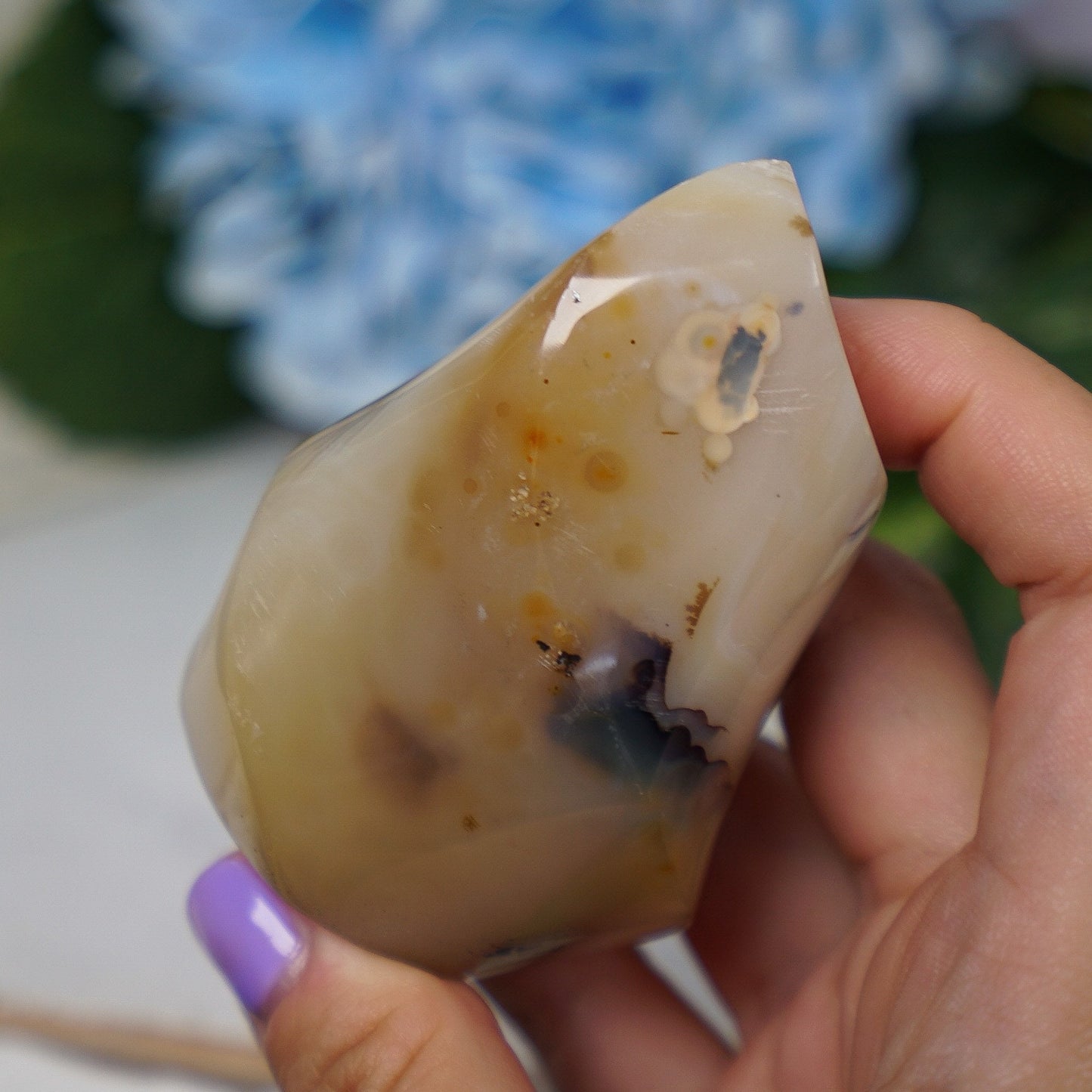 Dendritic Agate Flame