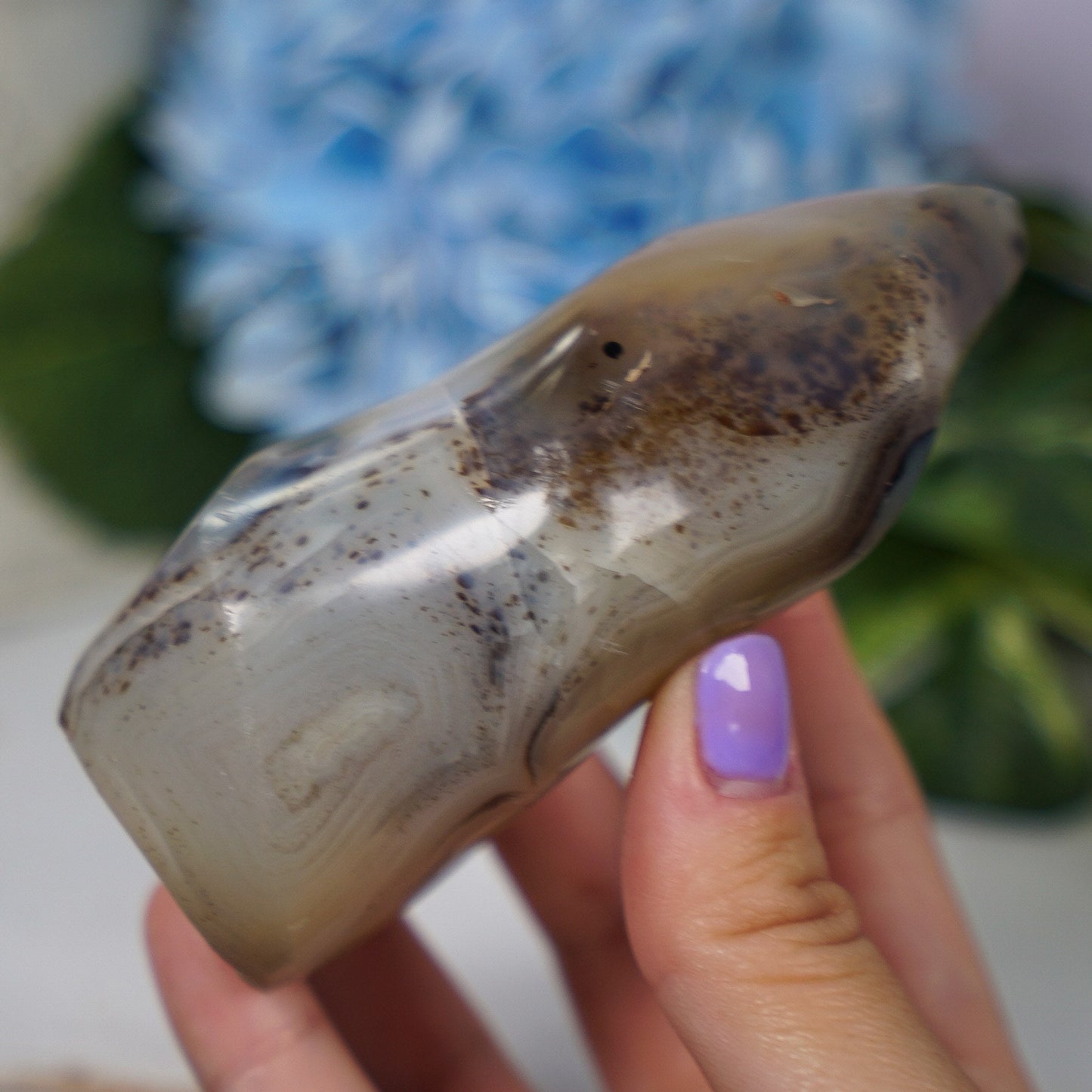 Dendritic Agate Flame