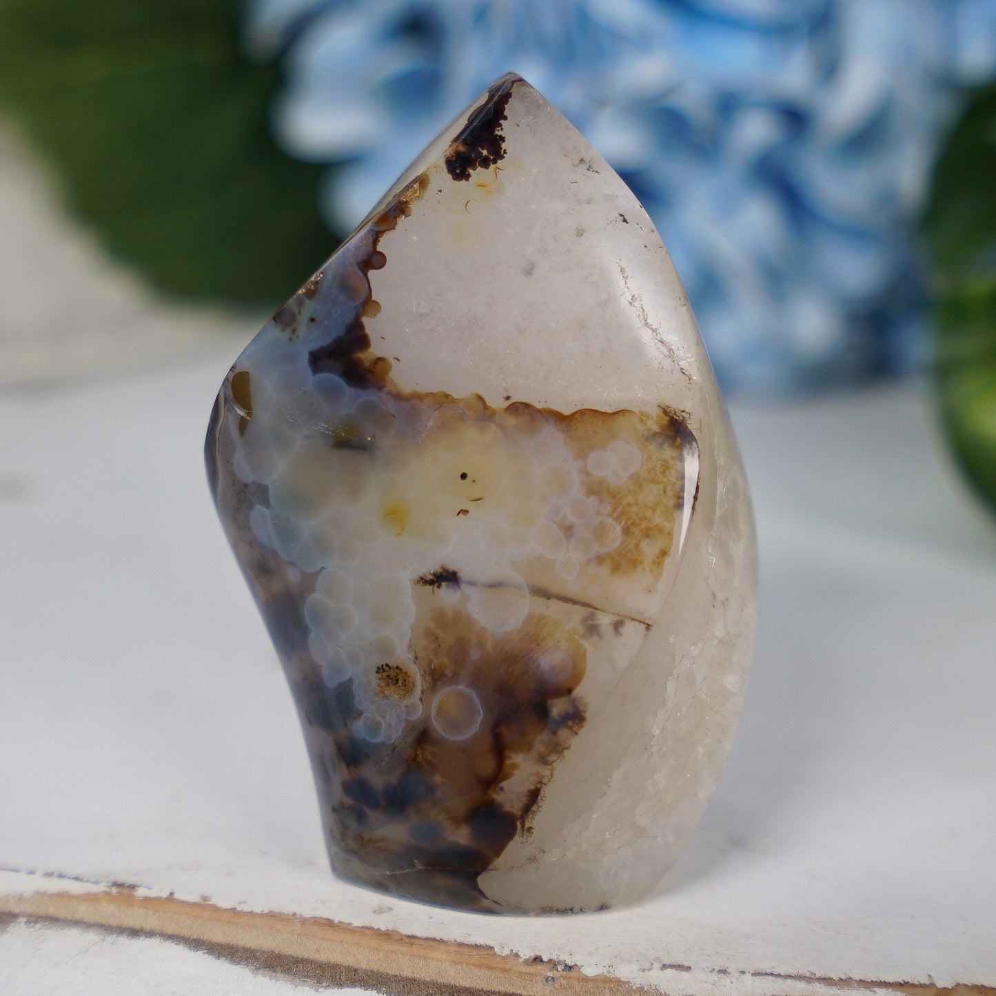 Dendritic Agate Quartz Flame