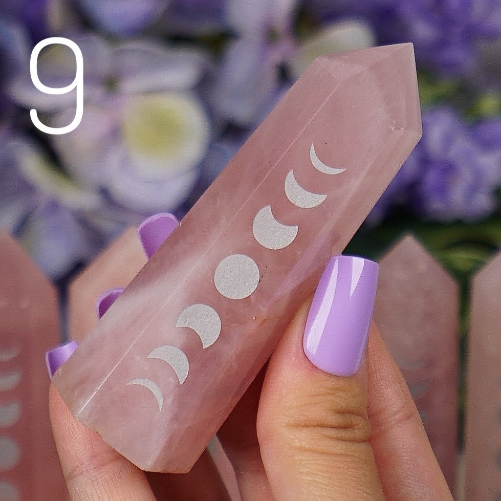 Rose Quartz Moon Phase Towers