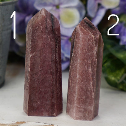 Strawberry Quartz Towers