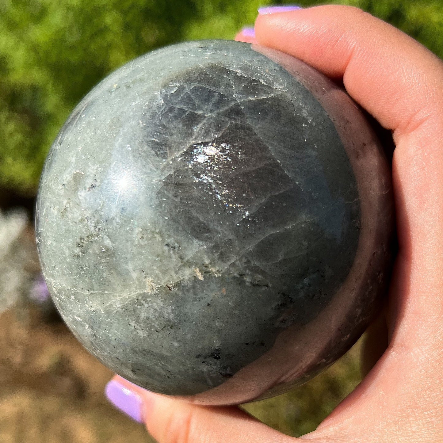 Purple Pink Labradorite