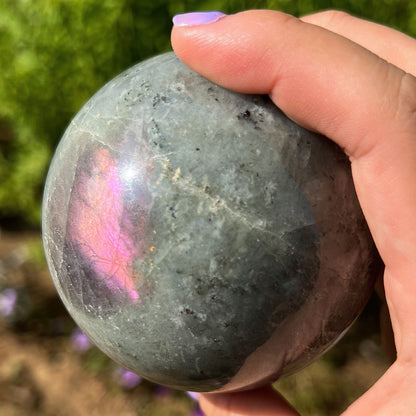 Purple Pink Labradorite