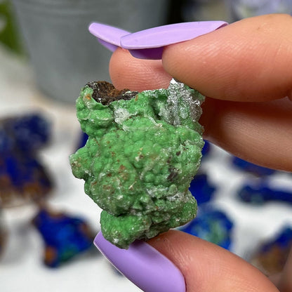Azurite Malachite Quartz Limonite Selenite