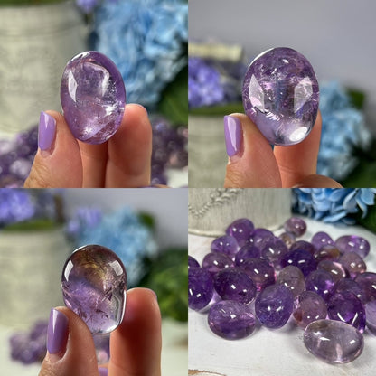 Gem Grade Amethyst Tumbles