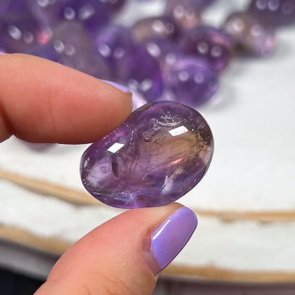 Gem Grade Amethyst Tumbles