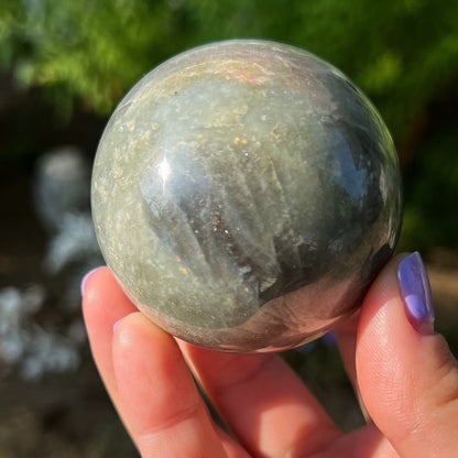 Pink Orange Labradorite