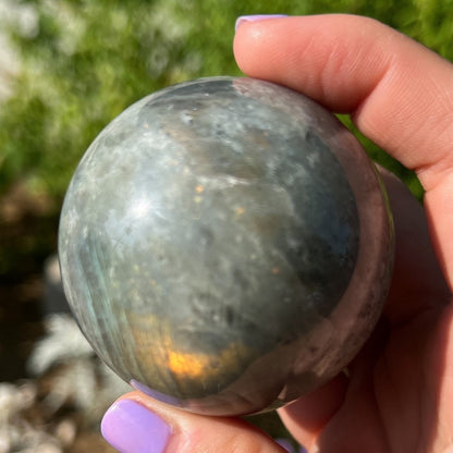 Fire Orange Labradorite