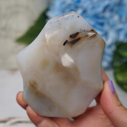 Dendritic Agate Flame