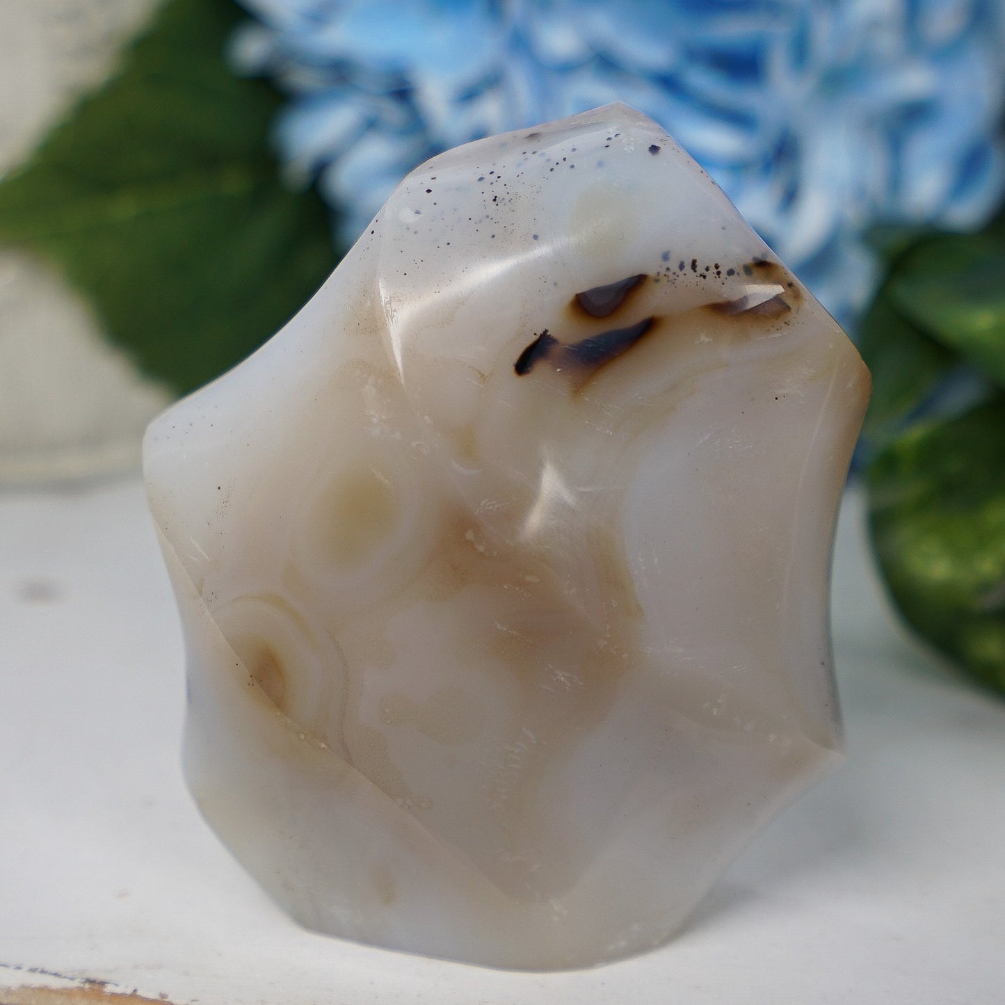 Dendritic Agate Flame