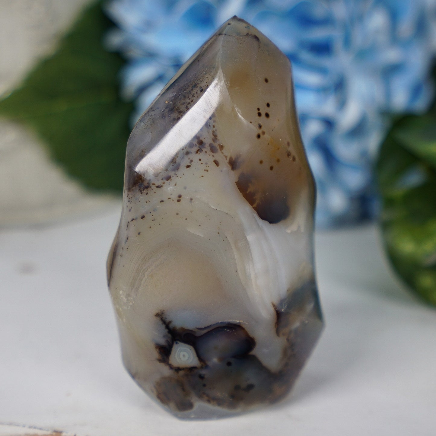 Dendritic Agate Flame