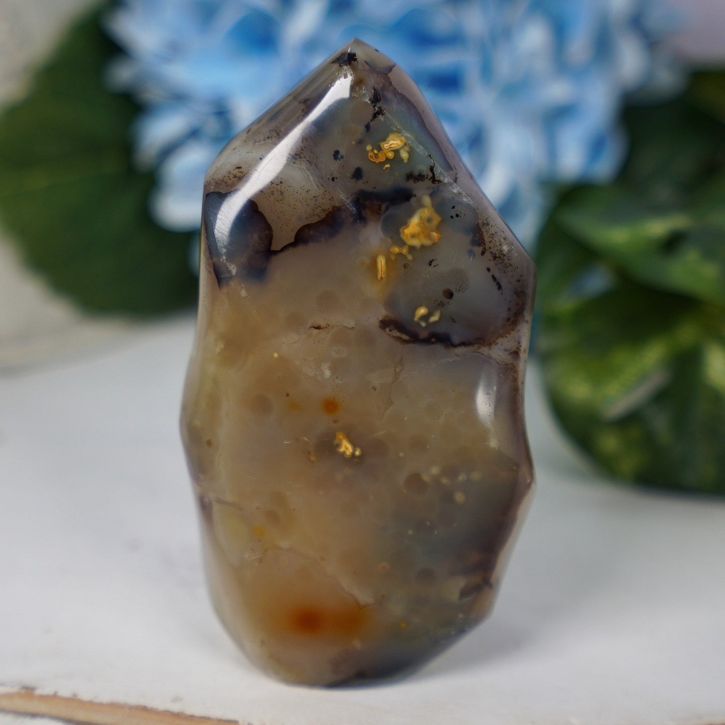 Dendritic Agate Flame