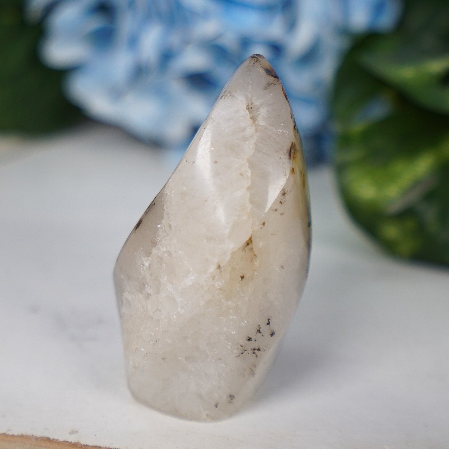Dendritic Agate Quartz Flame