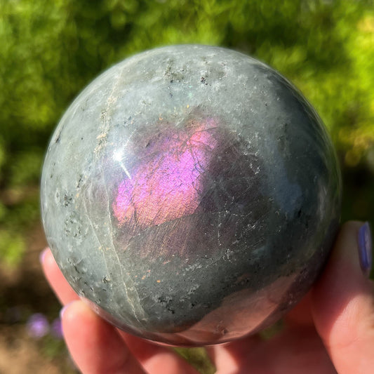 Purple Pink Labradorite