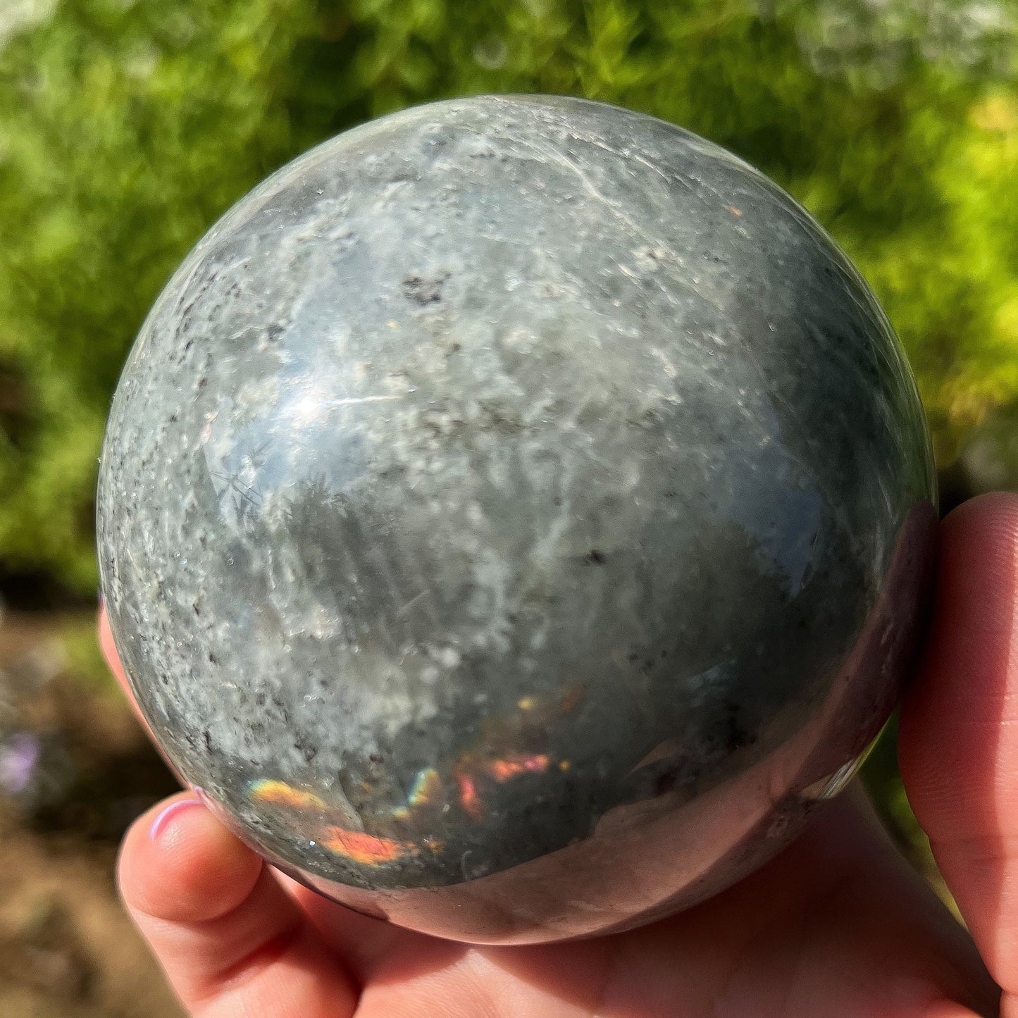 Purple Pink Labradorite