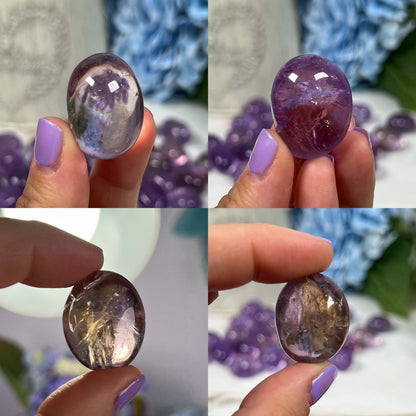 Gem Grade Amethyst Tumbles