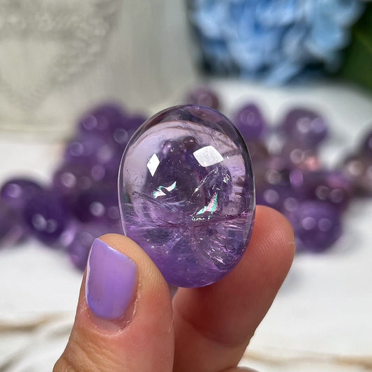 Gem Grade Amethyst Tumbles
