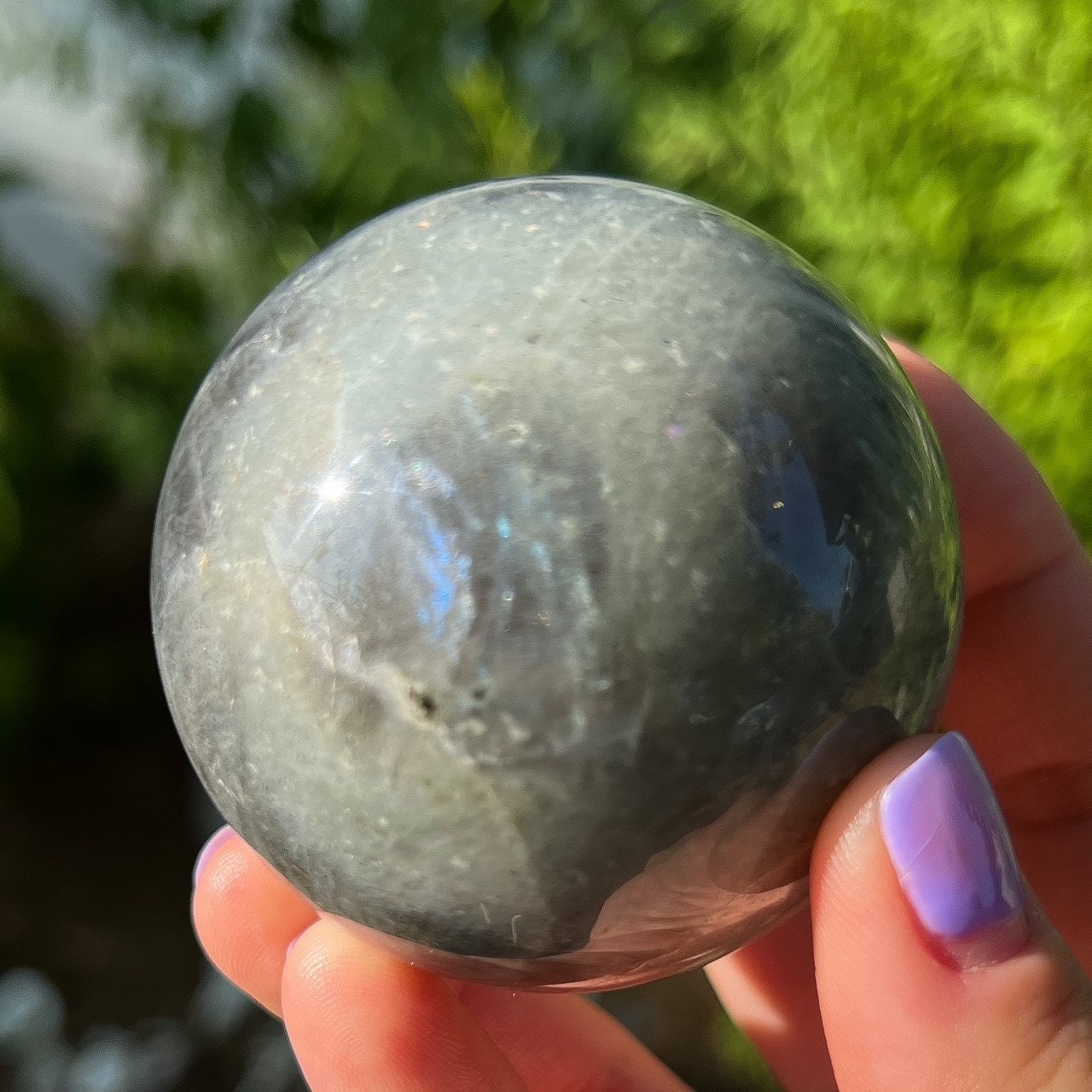 Purple Pink Labradorite