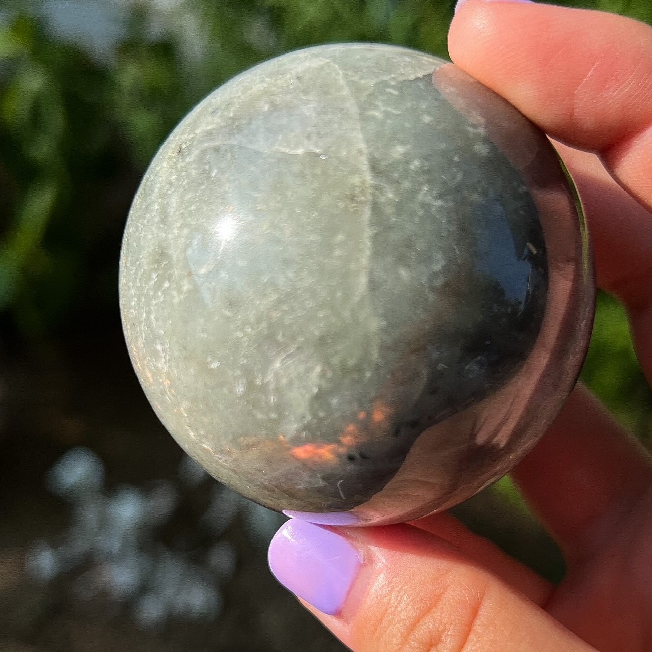 Purple Pink Labradorite