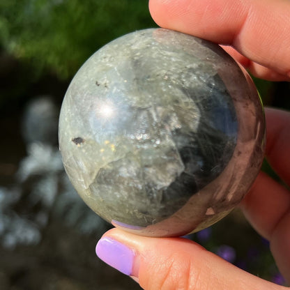 Pink Orange Labradorite
