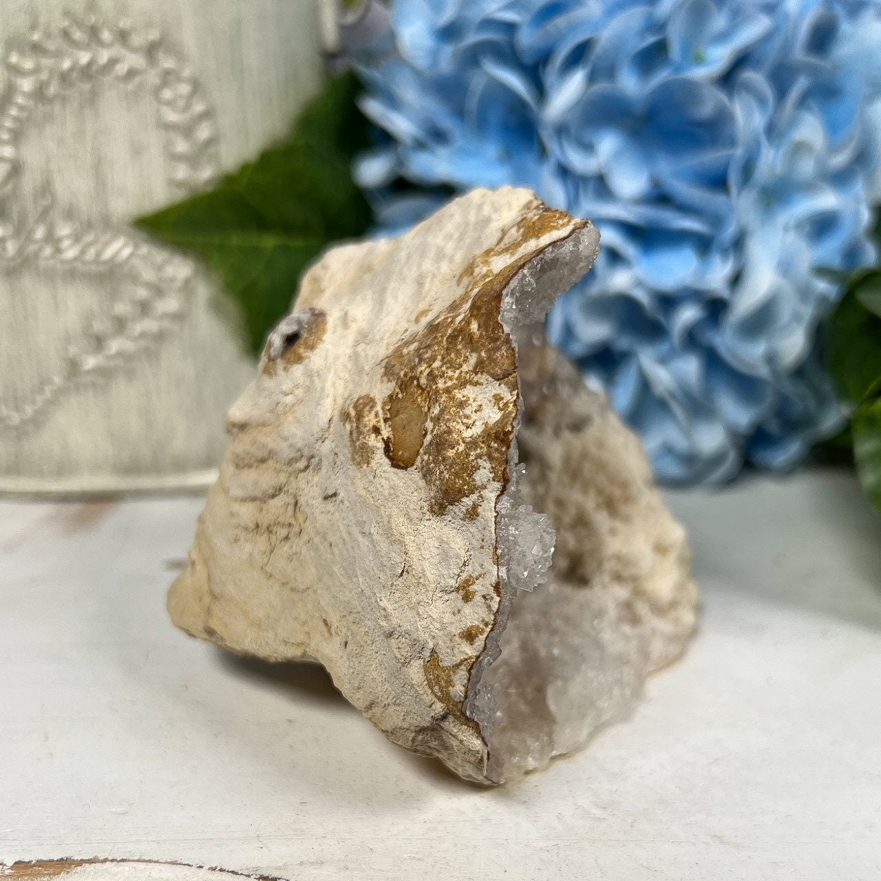 Druzy Quartz Geode