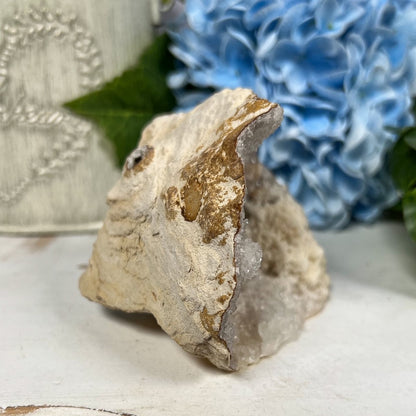 Druzy Quartz Geode