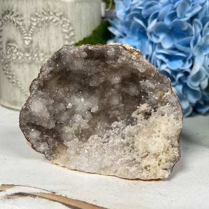 Druzy Quartz Geode
