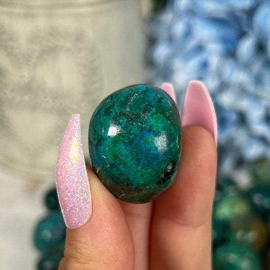 Chrysocolla Malachite Tumbles