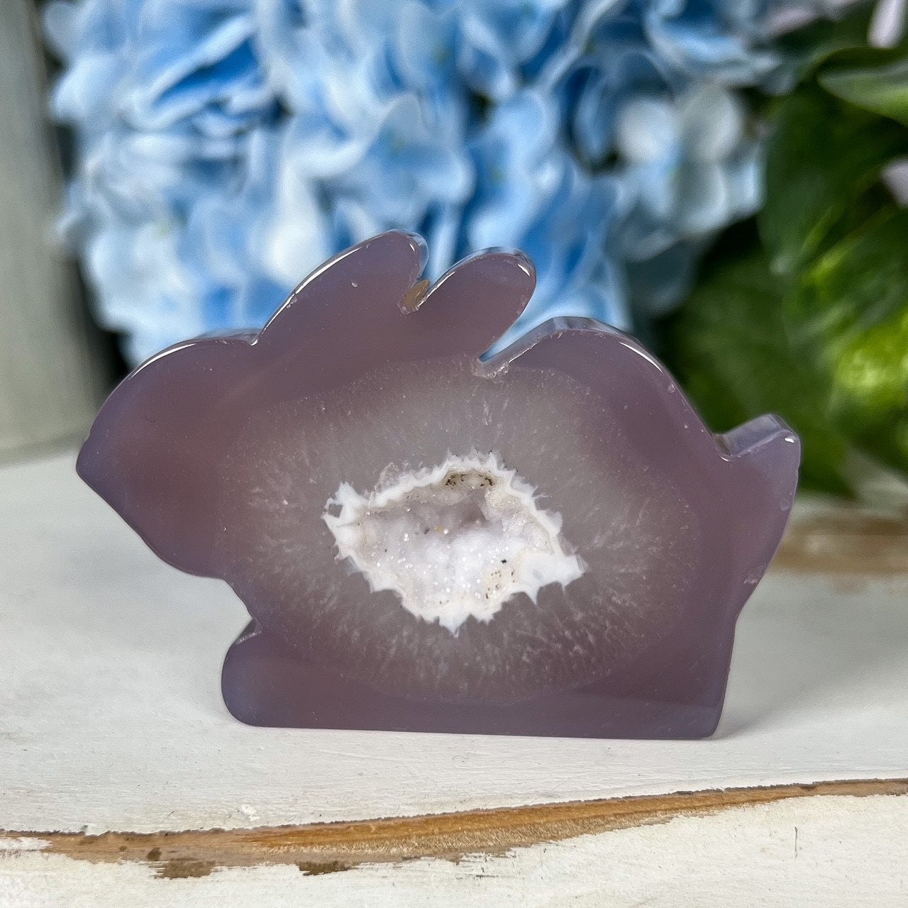 Snowy Agate Bunny