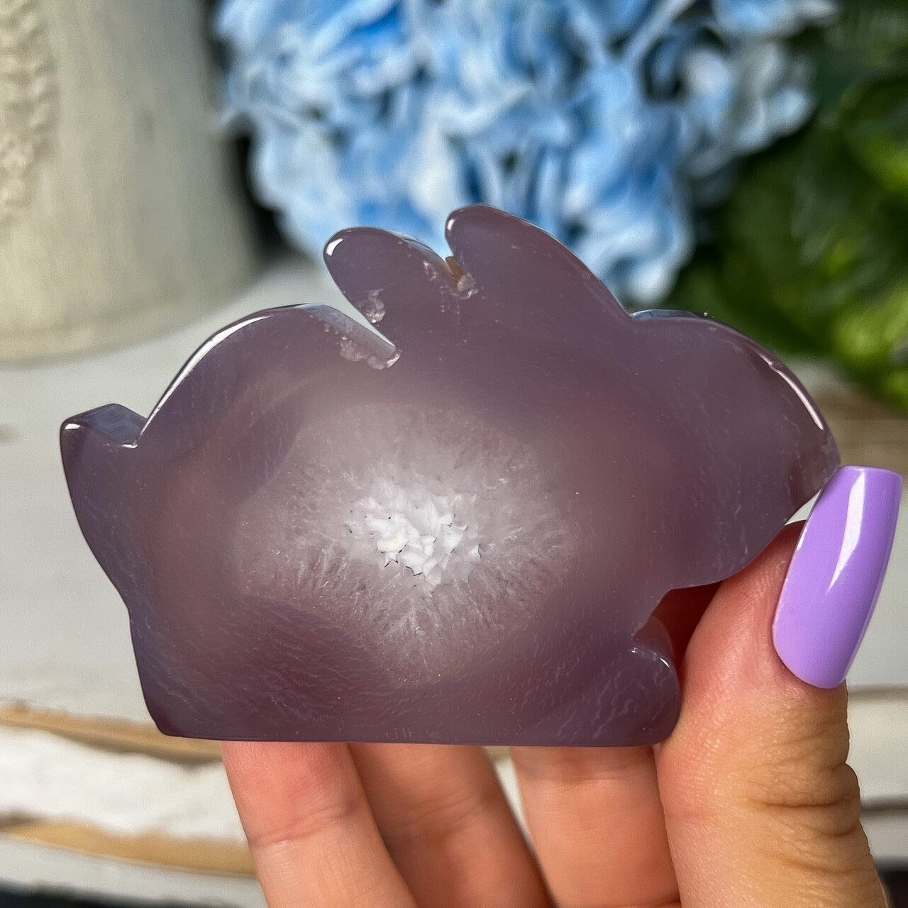 Snowy Agate Bunny