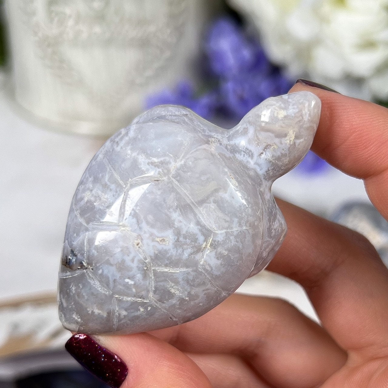 Dendritic Agate Sea Turtles