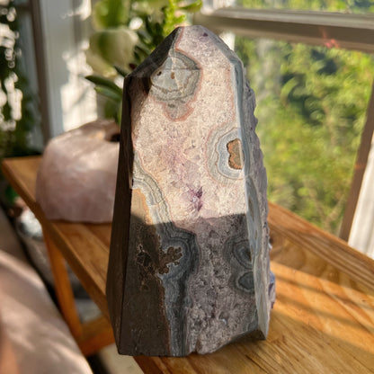 Rainbow Aura Amethyst Cathedral