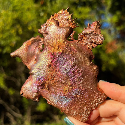 Splash Copper Wall Art