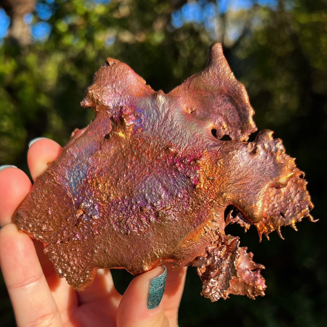Splash Copper Wall Art