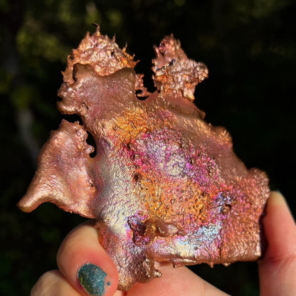 Splash Copper Wall Art