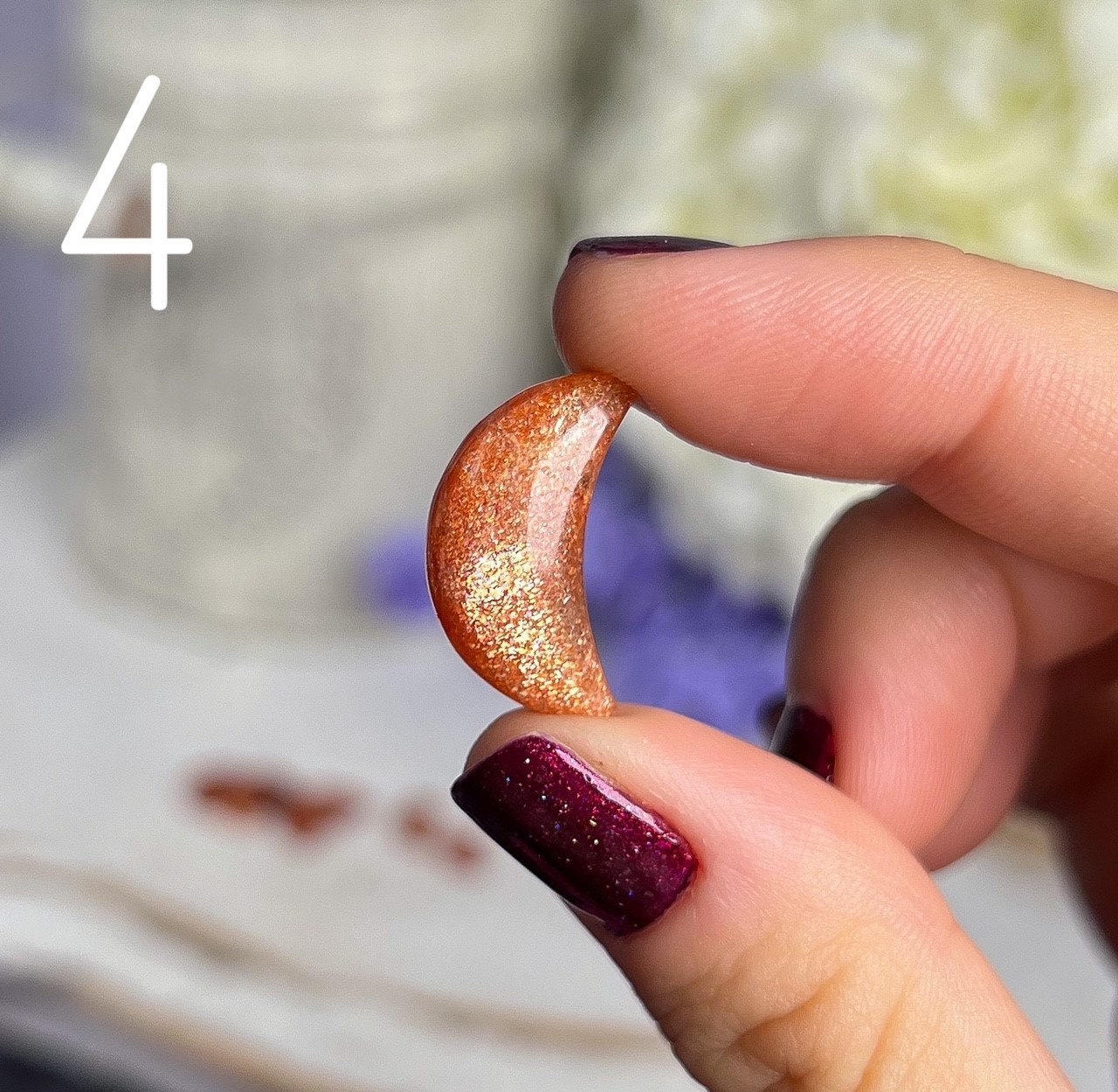 Gem Grade Sunstone Moons