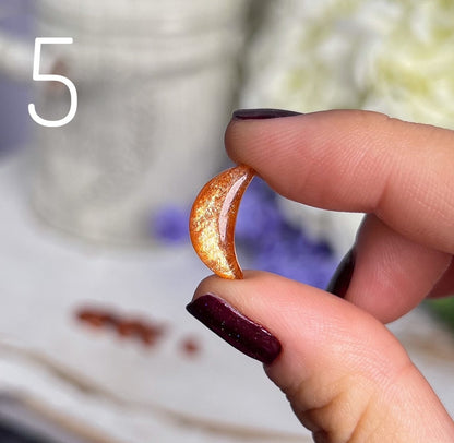 Gem Grade Sunstone Moons