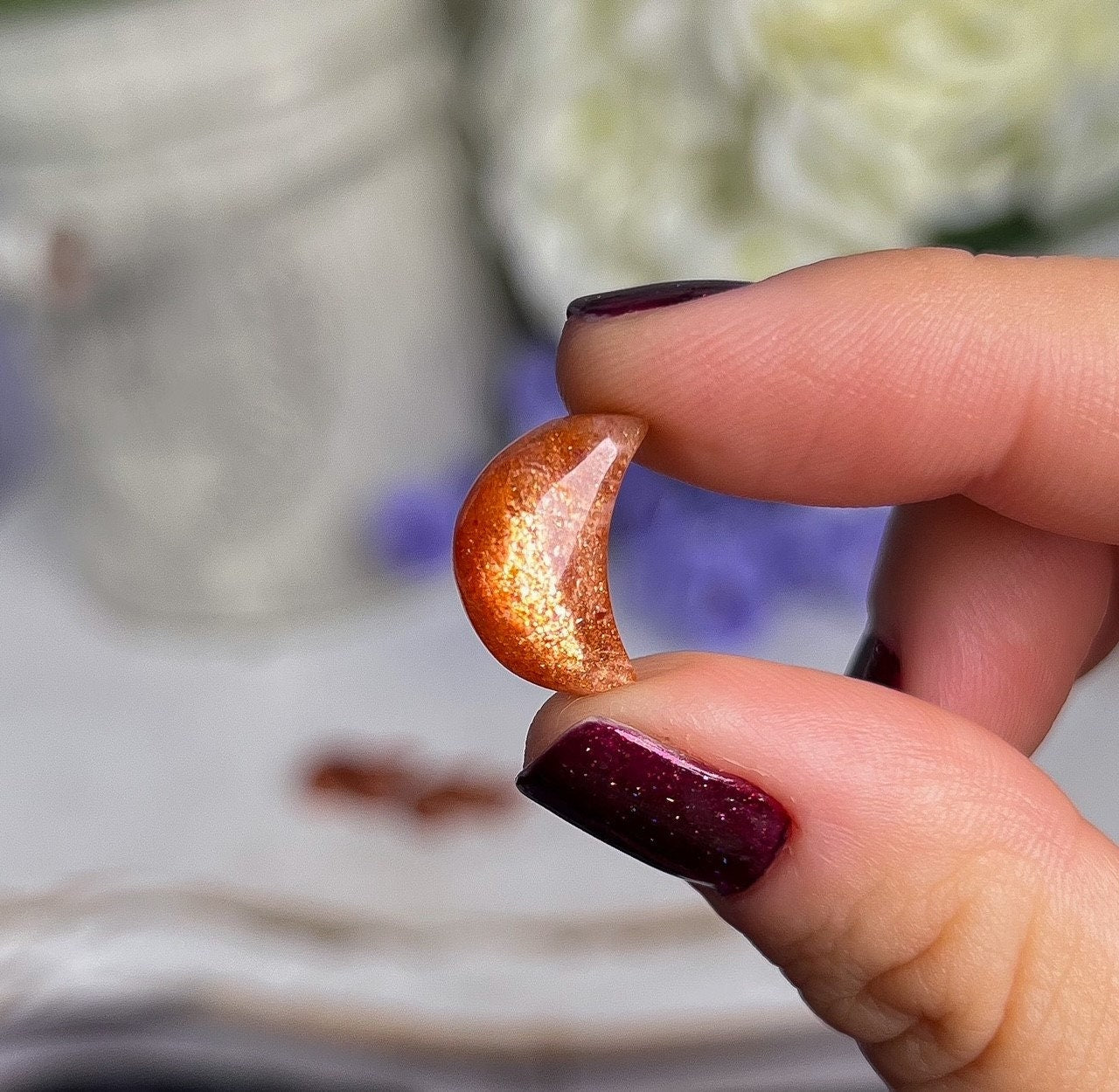 Gem Grade Sunstone Moons