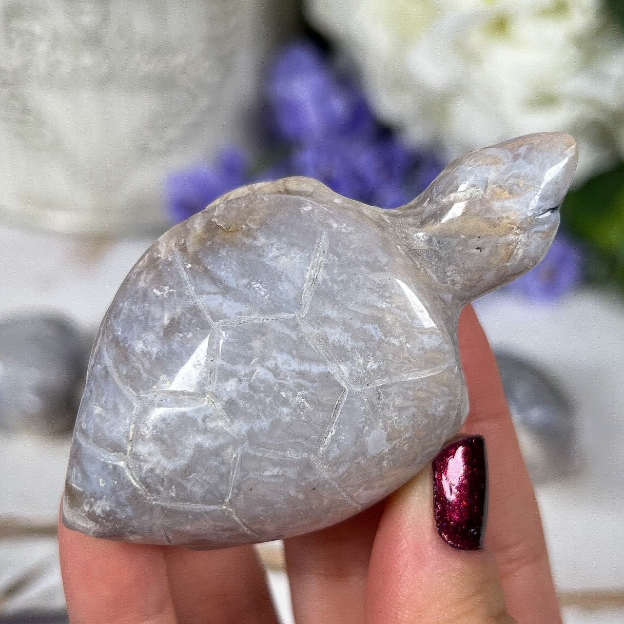 Dendritic Agate Sea Turtles